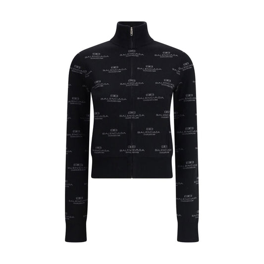 Cardigan Balenciaga avec logo intégral