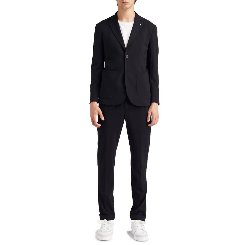 AT.P.CO Blue Nylon Suit by AT.P.CO