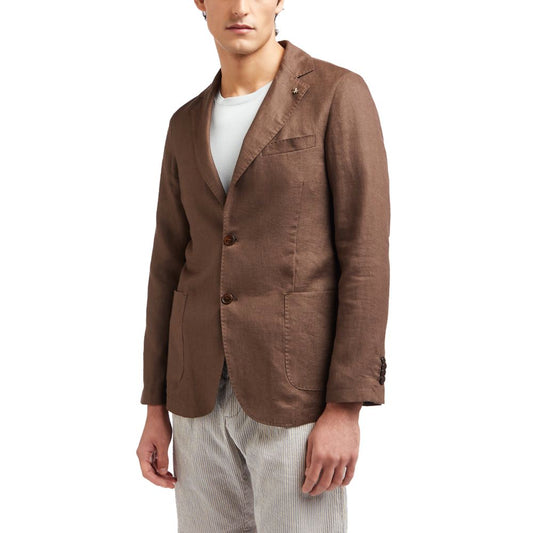 Blazer en lin marron AT.P.CO