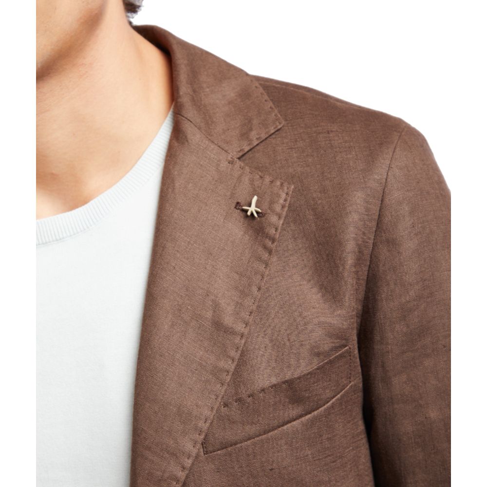 Blazer en lin marron AT.P.CO