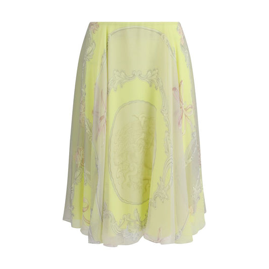 Jupe midi Medusa Versace