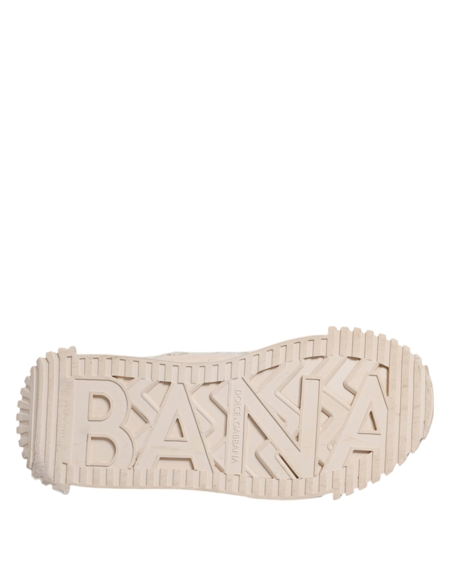 Dolce & Gabbana White Lace NS1 Low Top Sneaker Sports Shoes by Dolce & Gabbana