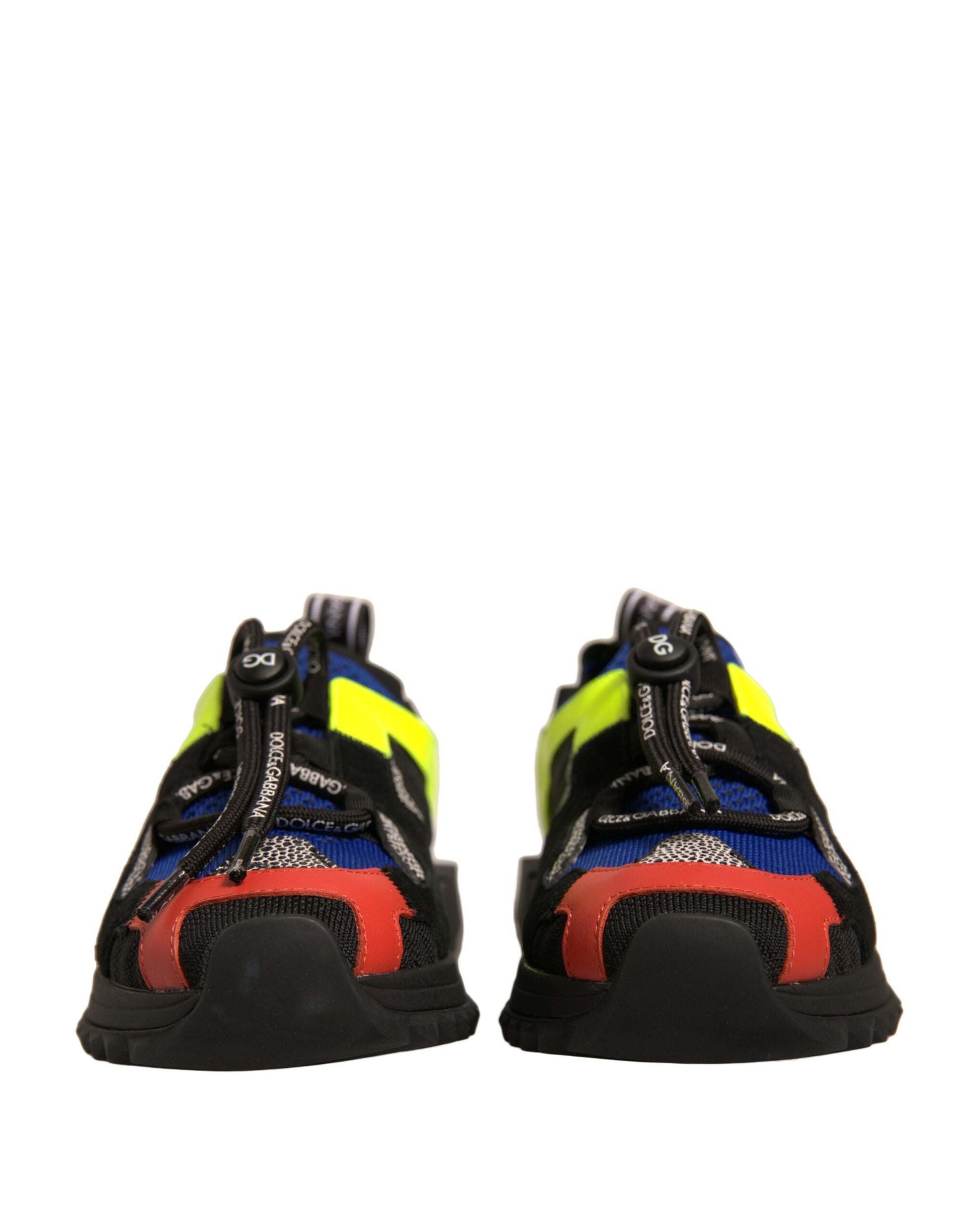 Dolce & Gabbana Multicolor Low Top Sorrento Sneakers Shoes by Dolce & Gabbana