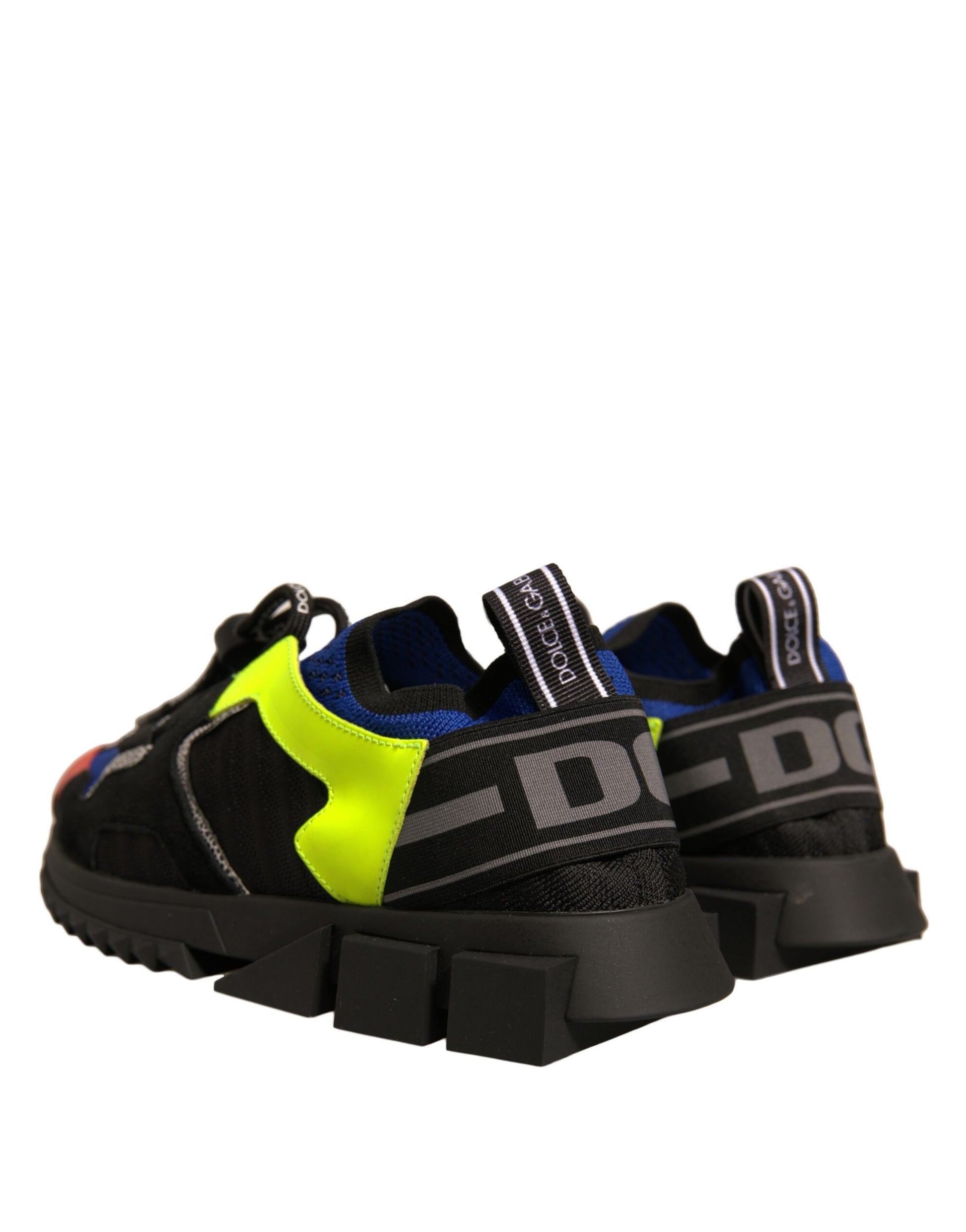 Dolce & Gabbana Multicolor Low Top Sorrento Sneakers Shoes by Dolce & Gabbana