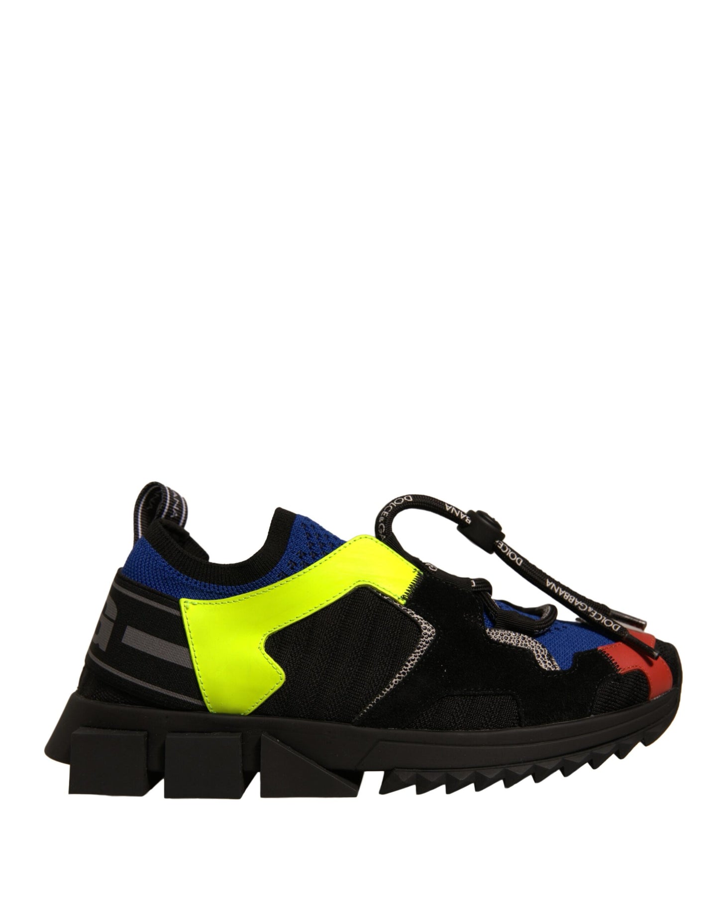 Dolce & Gabbana Multicolor Low Top Sorrento Sneakers Shoes by Dolce & Gabbana