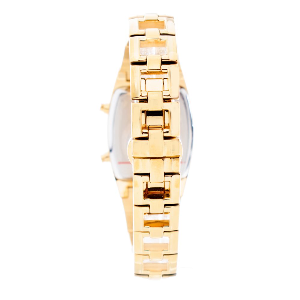 Montre Chronotech en acier inoxydable doré