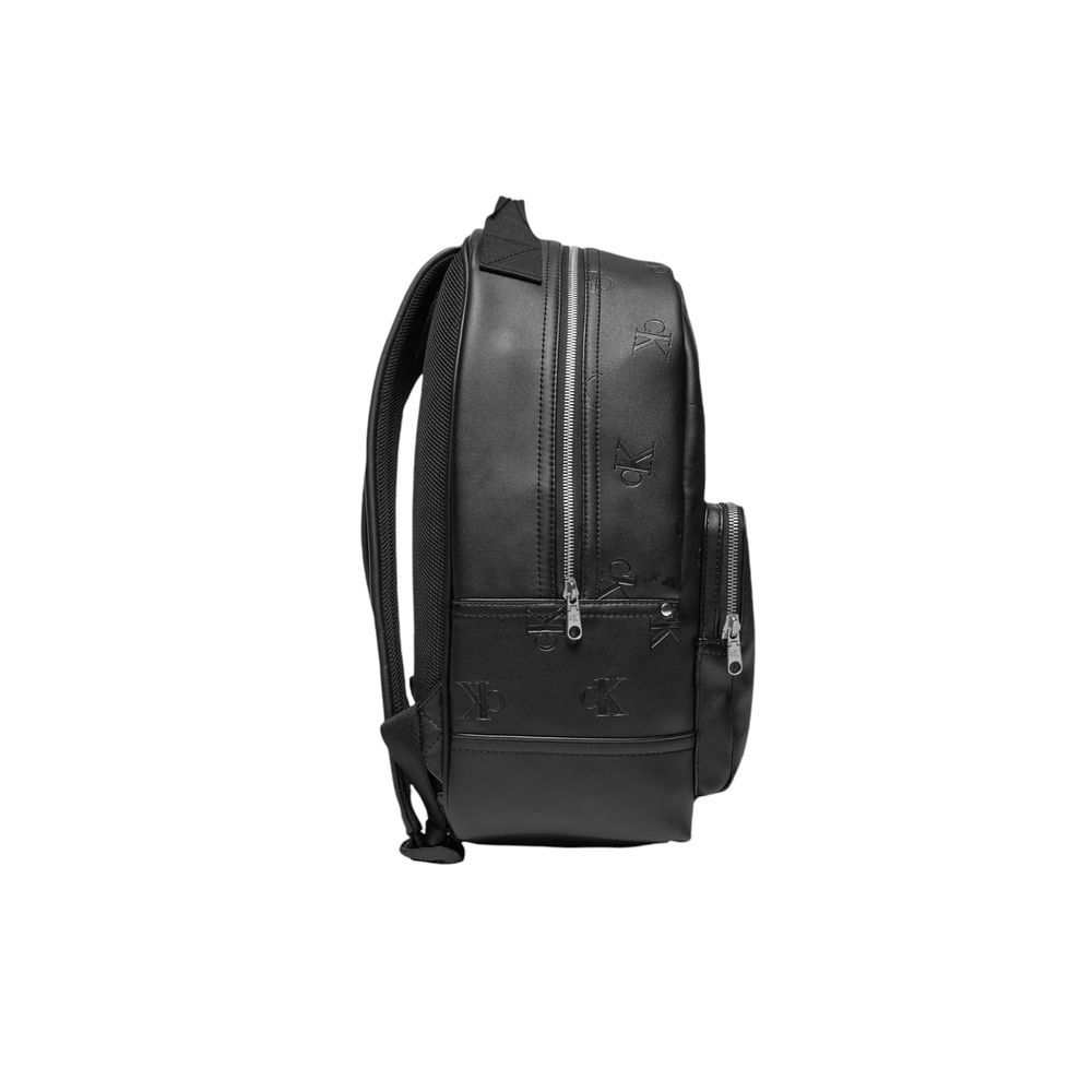 Sac à dos en polyéthylène noir Calvin Klein Jeans