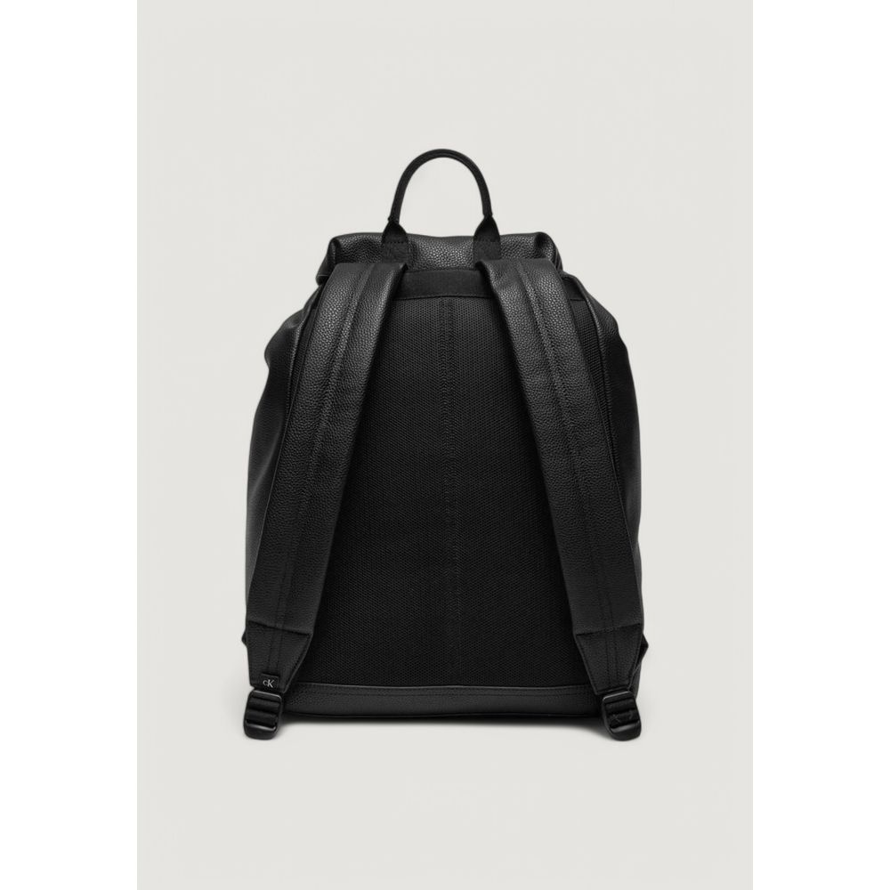 Sac à dos en polyéthylène noir Calvin Klein Jeans