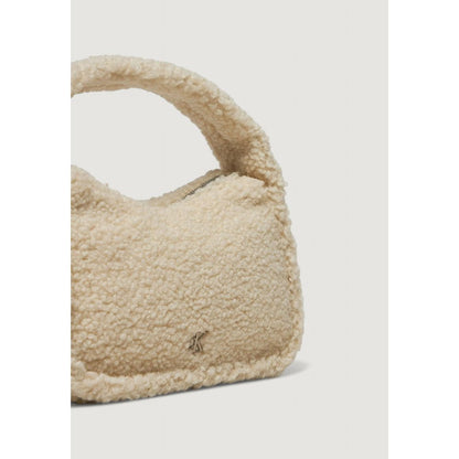 Sac à main en polyester recyclé crème Calvin Klein Jeans