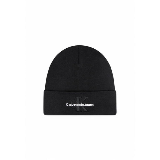 Casquette de baseball noire en coton biologique Calvin Klein Jeans