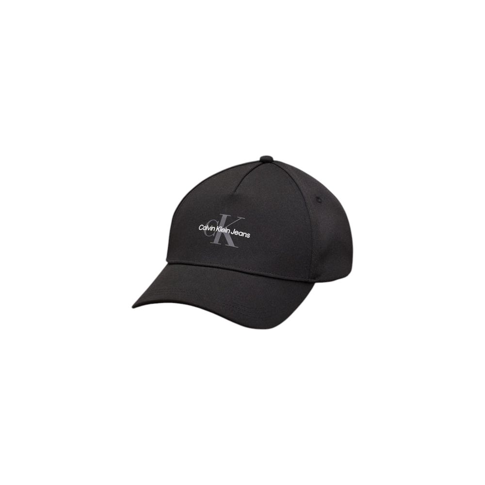 Casquette de baseball noire en polyester recyclé Calvin Klein Jeans
