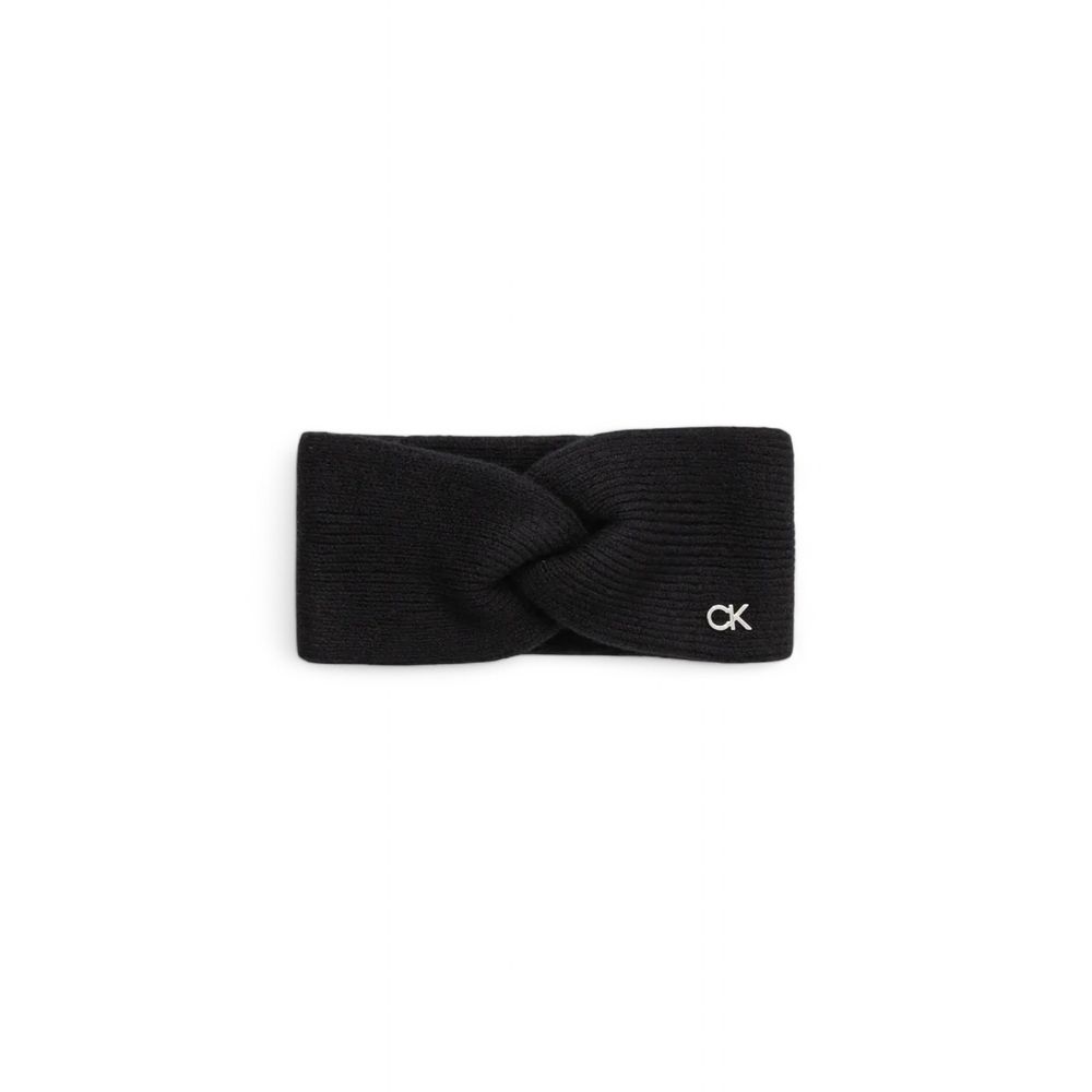 Bonnet en laine noire Calvin Klein