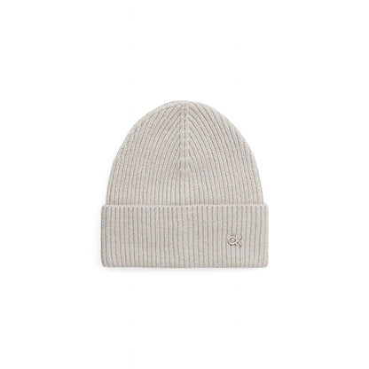 Casquette de baseball en laine grise Calvin Klein