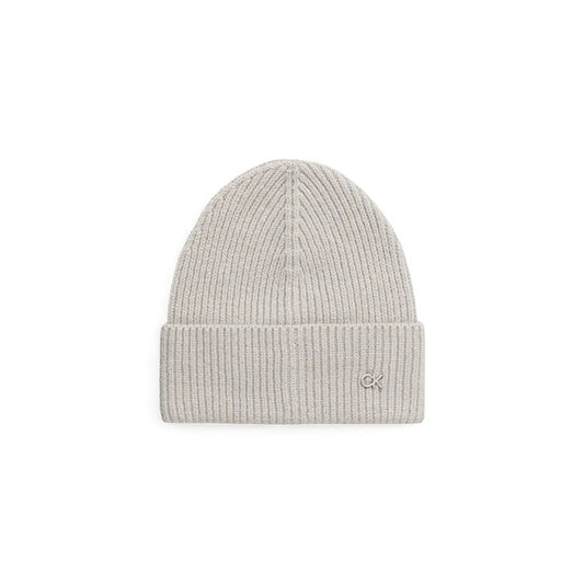 Casquette de baseball en laine grise Calvin Klein