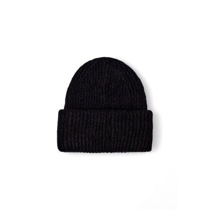 Casquette de baseball en cuir d'alpaga noir Calvin Klein