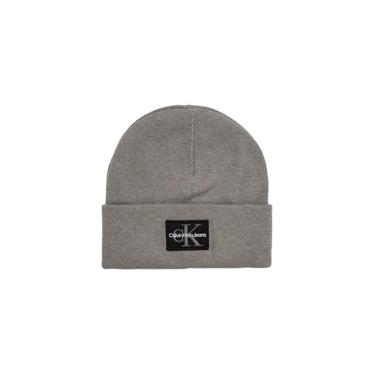 Casquette de baseball en coton gris Calvin Klein Jeans