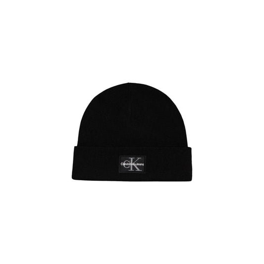 Casquette de baseball en coton noir Calvin Klein Jeans