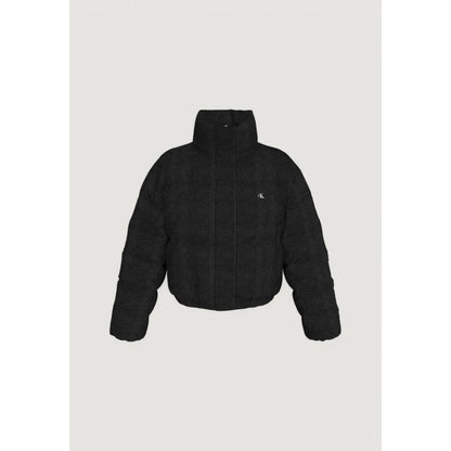 Calvin Klein Jeans Black Polyester Jackets &amp; Coat