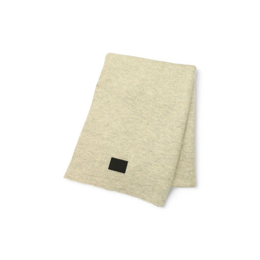 Calvin Klein Jeans Gray Marabou Scarf by Calvin Klein Jeans