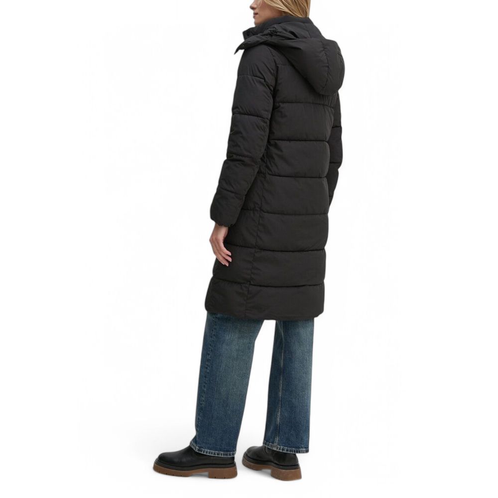 Calvin Klein Jeans Black Polyester Jackets &amp; Coat