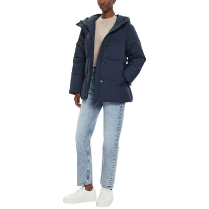 Calvin Klein Jeans Blue Nylon Jackets &amp; Coat