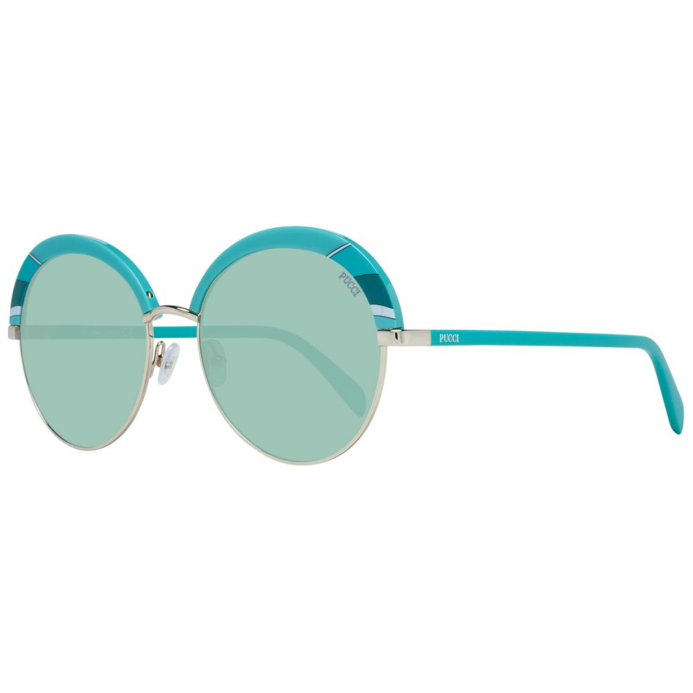 Lunettes de soleil turquoise pour femme Emilio Pucci