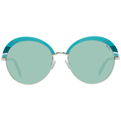 Lunettes de soleil turquoise pour femme Emilio Pucci