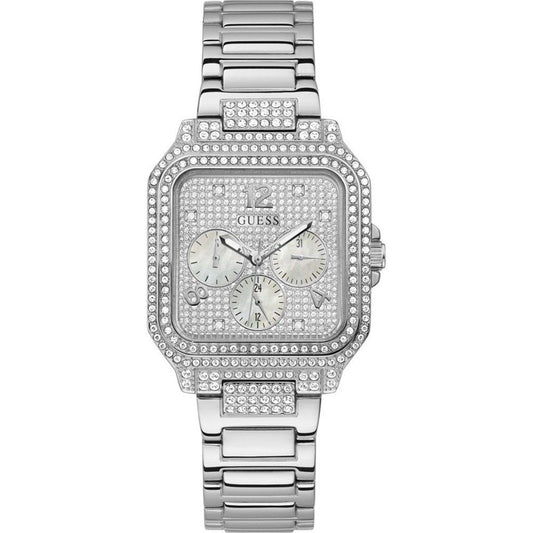 Montre Guess en acier inoxydable gris