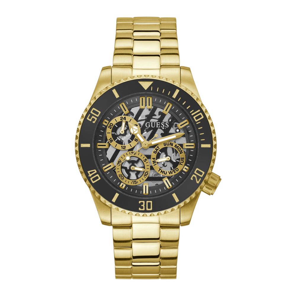 Montre Guess en acier doré