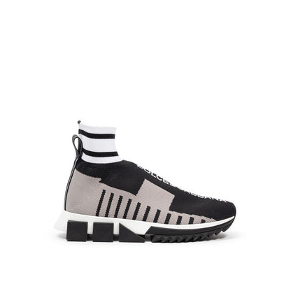 Dolce & Gabbana Black Fabric Sneaker by Dolce & Gabbana