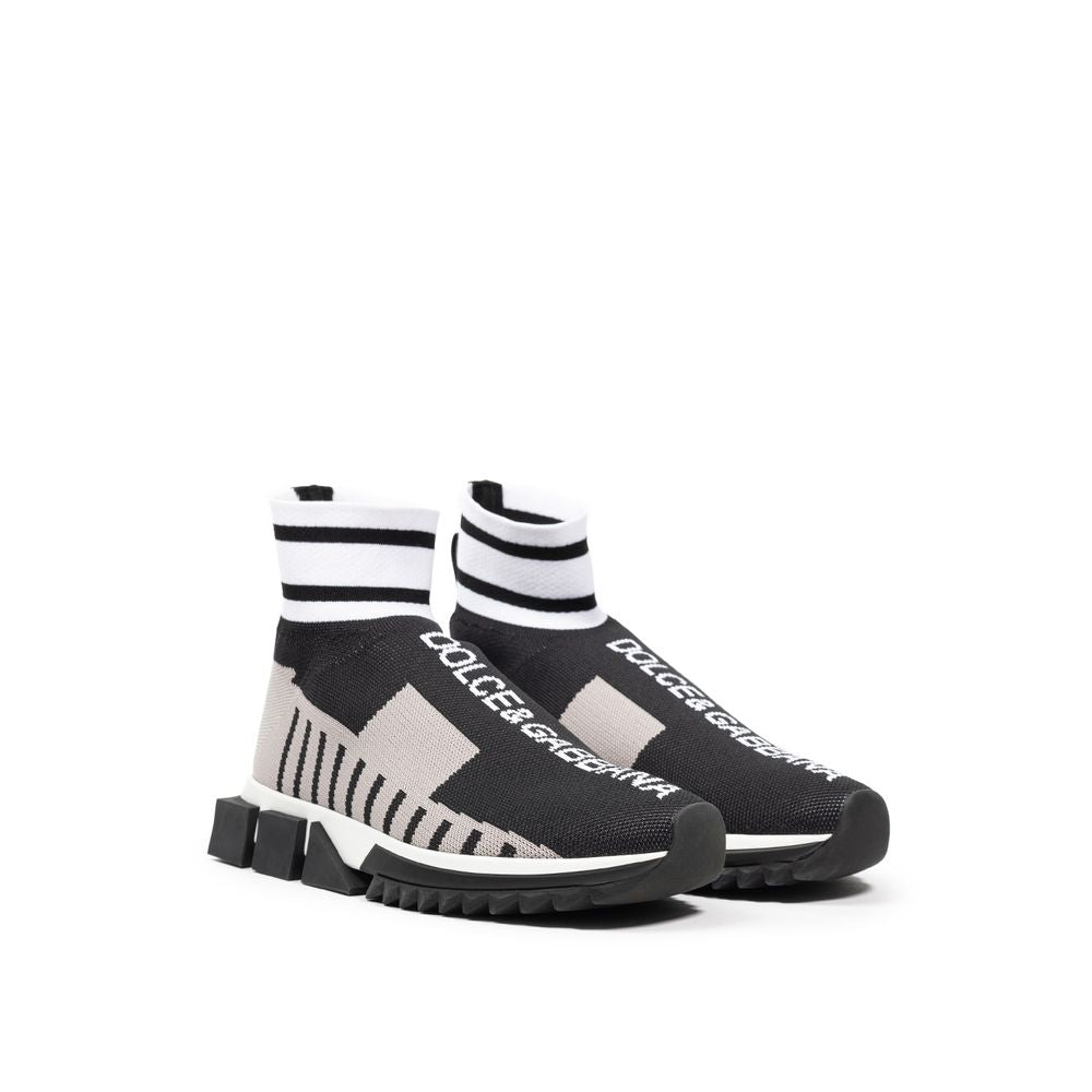 Dolce & Gabbana Black Fabric Sneaker by Dolce & Gabbana