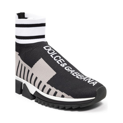 Dolce & Gabbana Black Fabric Sneaker by Dolce & Gabbana