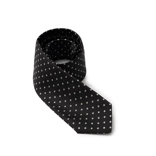 Cravates et nœud papillon en soie noire Dolce &amp; Gabbana