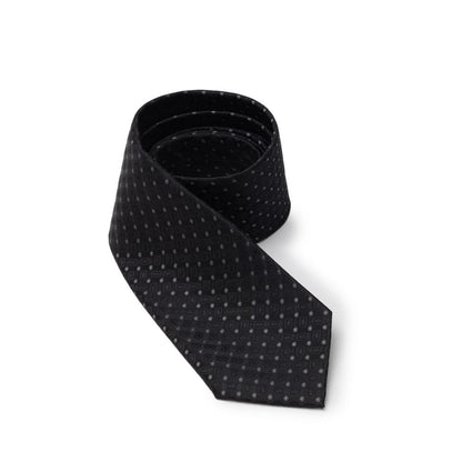 Cravates et nœud papillon en soie noire Dolce &amp; Gabbana
