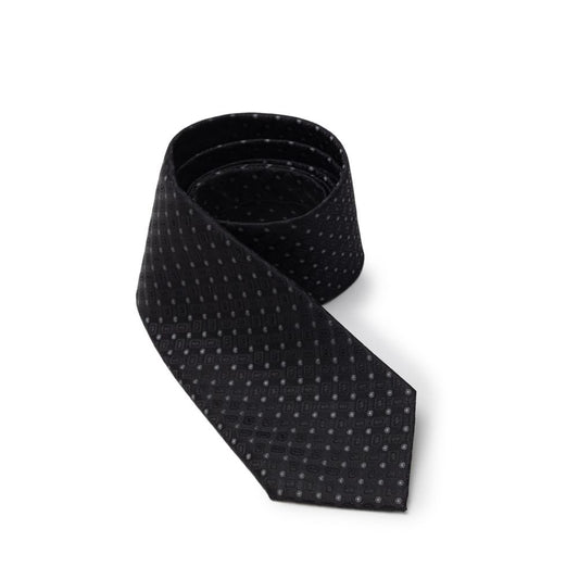 Cravates et nœud papillon en soie noire Dolce &amp; Gabbana