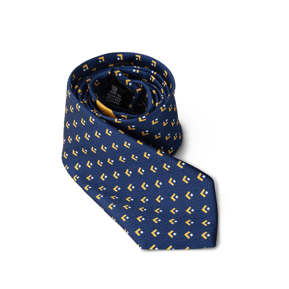 Giorgio Armani Blue Silk Ties & Bowty by Giorgio Armani