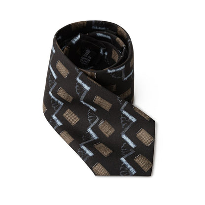 Giorgio Armani Black Silk Ties & Bowty by Giorgio Armani
