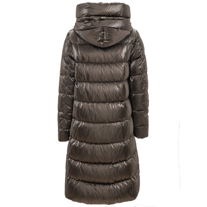 Vestes et manteaux en viscose argentée Herno