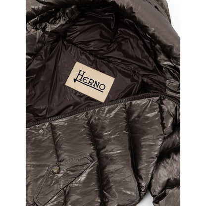 Vestes et manteaux en viscose argentée Herno