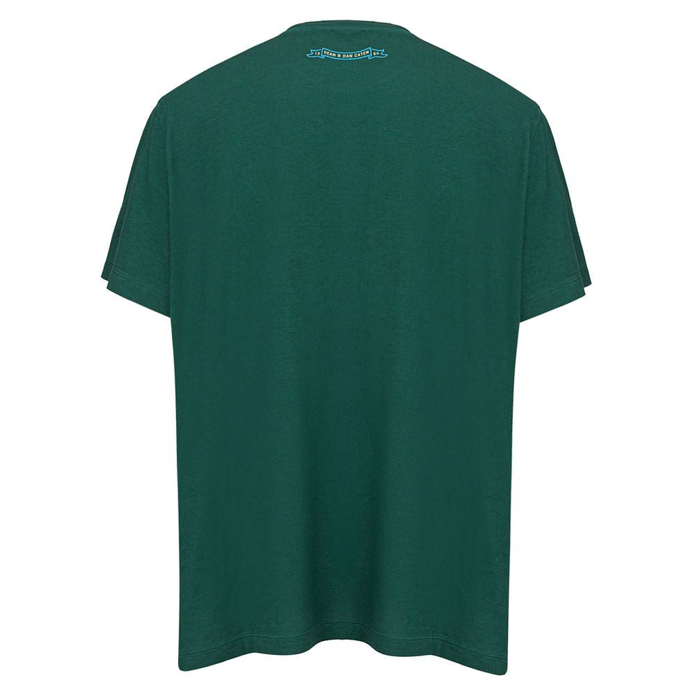 Dsquared² Green Cotton T-Shirt by Dsquared²