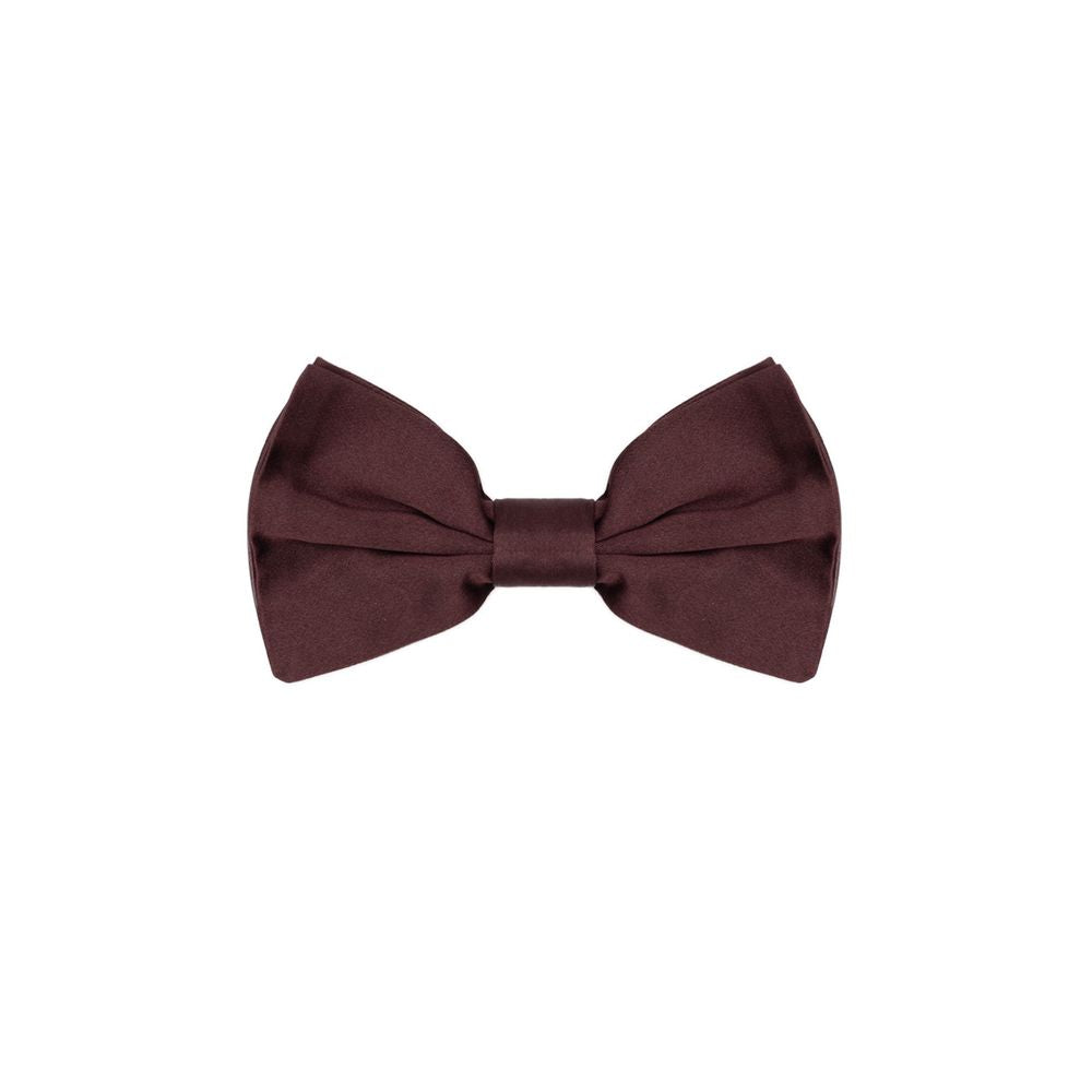 Cravates et nœud papillon en soie bordeaux Dolce &amp; Gabbana