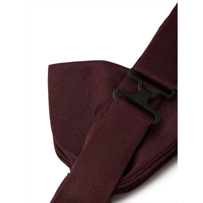 Cravates et nœud papillon en soie bordeaux Dolce &amp; Gabbana