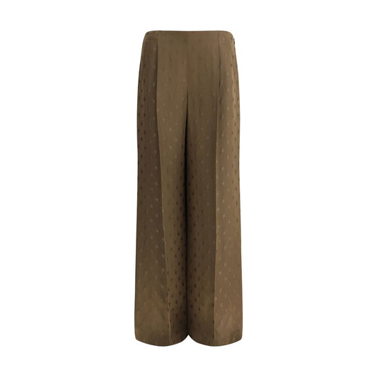 Pantalon en soie Fendi