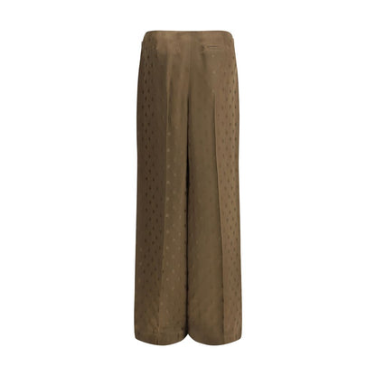 Pantalon en soie Fendi