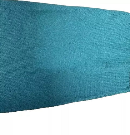 Dolce & Gabbana Dark Green Silk Crew Neck Pullover Sweater by Dolce & Gabbana