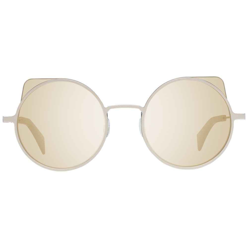 Yohji Yamamoto Zonnebril Metaal En Plastic Gunmetal 52