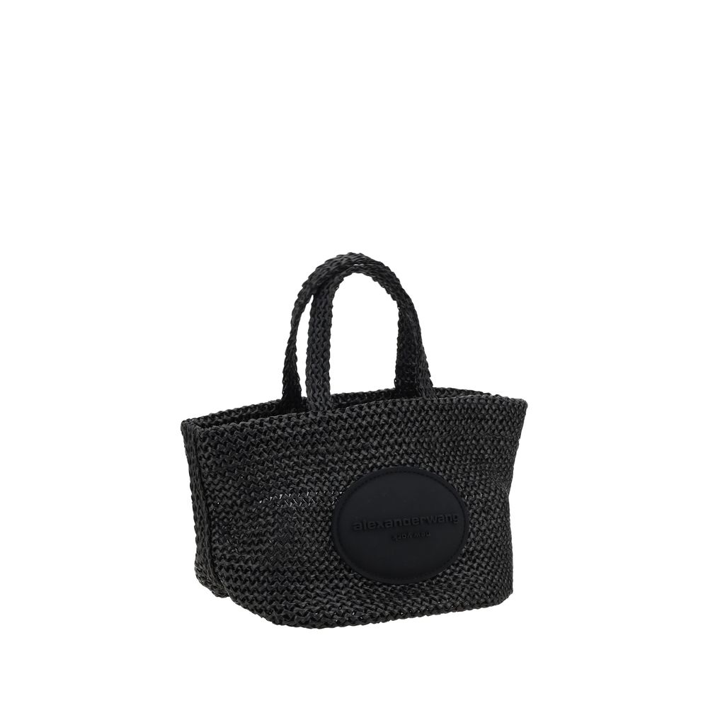 Petit sac à main en raphia Punch d'Alexander Wang