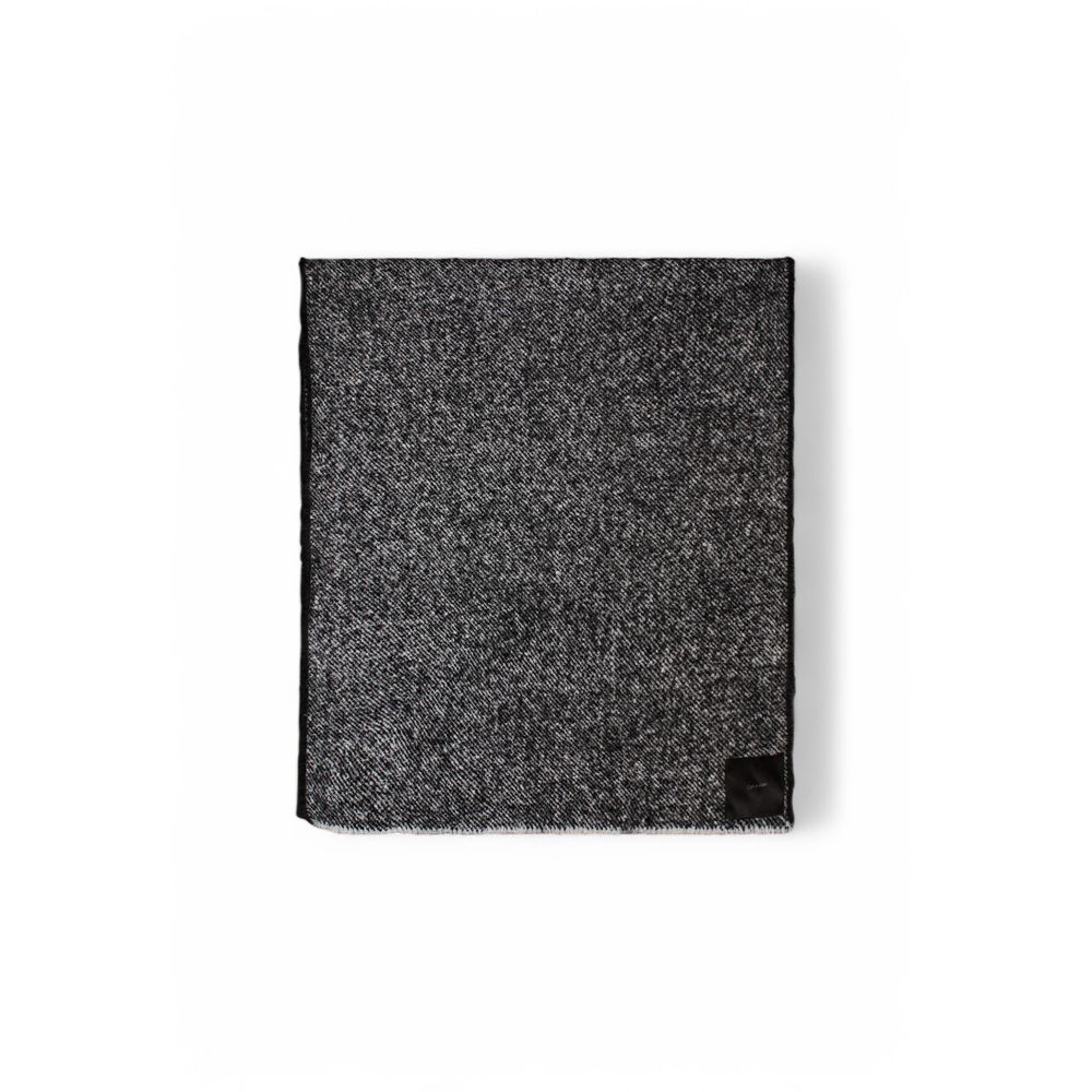 Calvin Klein Black And White Polyester Scarf by Calvin Klein