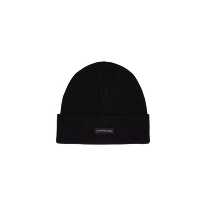 Casquette Calvin Klein Jeans en polyester recyclé noir