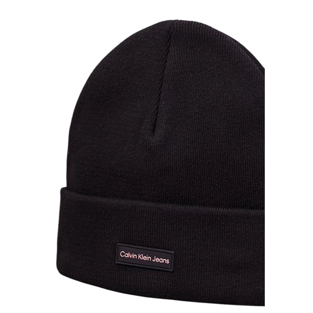 Casquette Calvin Klein Jeans en polyester recyclé noir